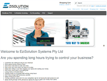 Tablet Screenshot of ezisolution.com